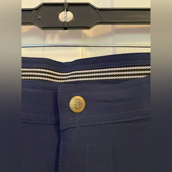 Coolibar Men’s Pants UPF 50+ Marco Summer Golf Casual Pants Navy NWT size 34 - Picture 9 of 13